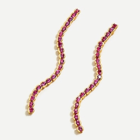 J. Crew Jewelry - J.Crew Crystal Drop Earrings New With Tag